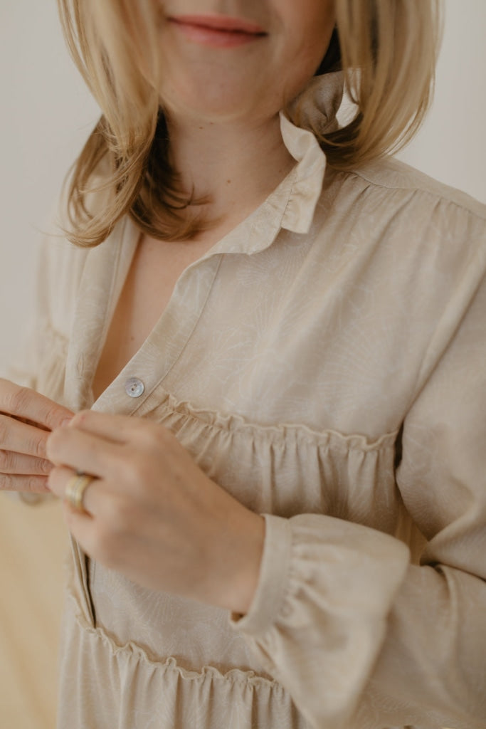 Maxikleid Seashell Für Frauen